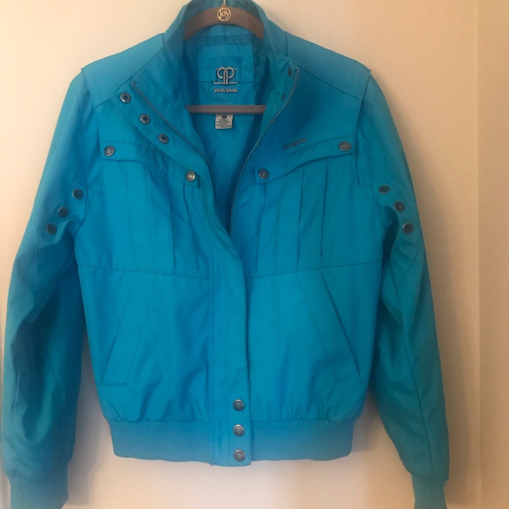 Pelle Pelle Blue Bomber Jacket